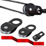 Heavy Duty Winch Snatch Block Pulley Off-Road 4x4 Recovery 4 8 Ton Tonne