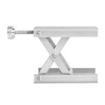 Aluminum Router Lift Table Woodworking Engraving Lab Lifting Stand (Silver)