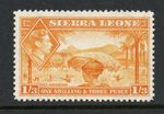 Sierra Leone 1938-44 1/3d Yellow-orange SG 196a Mnh.