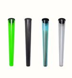 KING SIZE CONE HOLDER AIR TIGHT HARD PLASTIC TUBE SMOKING ROLLING CIG TUBE