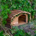 Woodside Hedgehog House & Hibernation Shelter, Predator Proof Outdoor Habitat