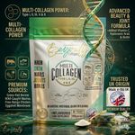 Multi Collagen Powder 550g Bovine Marine Type 1 2 3 5 10 Hair Skin Joints UK