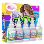 Tie Dye Kit Set of 5 Colours Ink Tie-Dye Kits for Dyeing Fabric Clothes 42pc Set