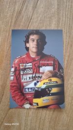 AYRTON SENNA # McLAREN RACING F1 - SIGNED 6x4 PHOTOGRAPH (PRINT) (6)