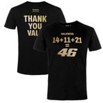 Valentino Rossi Moto GP T-Shirt VR46 Men's Valencia Special Edition Top - New