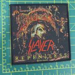 Slayer Repentless Woven Sew On Patch Officially Licensed Patch