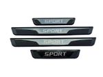 For Toyota RAV4 2023 Car Accessories Door Sill Cover Scuff Plate Protector Trim