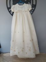 Christening Gown In Ivory And Gold Approx 6 Months