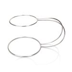 QUALITY HAND MADE 'C' SHAPED 2 TIER WEDDING CAKE STAND WEDDING SUPPLIES
