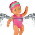 Swimming Doll - 6 Inch Kids Wind Up Floating Doll Bath & Pool Fun Activity Toy