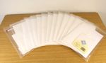 14 Count Aida White Cross Stitch Fabric Bundle Job Lot X14 pieces - SEE DESC.