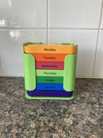 Weekly Pill Box 7 Day 28 Compartment Tablet Organiser Medicine Storage Dispenser