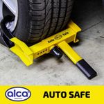 Heavy Duty Car Wheel Clamp Tyre Protection Campervan Trailer Lock 2 Keys 306000
