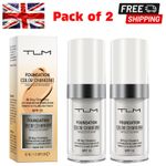 TLM Colour Changing Liquid Foundation 30ml SPF15 Adaptive Shade Match 2 Pack