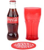 Coca-Cola Cup & Coaster Gift Set Perfect Christmas Gift For Coke Fans
