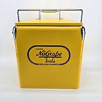 Vintage Metal NuGrape Soda Pop Drink Cooler Decor Advertising Retro-Products USA