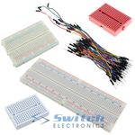 Solderless Prototype PCB Breadboard with 65pcs Jumper Leads Wires