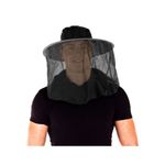 PYRAMID POP UP HAT & HEAD NET. ANTI MIDGE AND MOSQUITO PROTECTION BLACK