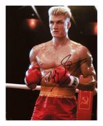 DOLPH LUNDGREN AUTOGRAPH SIGNED PHOTO POSTER