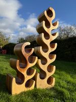 Stunning Hand Carved Wine Rack - (Suar Wood / High Quality Finishing)