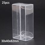 Clear Plastic Display Box for Matchbox and TOMICA Model Cars 5/10/15/25pcs
