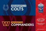 INDIANAPOLIS COLTS v WASHINGTON COMMANDERS NFL London Games 2026 Programme 04/10