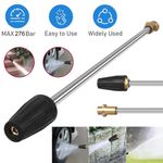 276 bar Dirt Blaster Lance Rotary Brass Nozzle for Karcher K2~K7 Pressure Washer