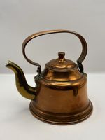 Vintage Appamo Istanbul Copper Kettle Brass Spout Turkish Teapot
