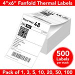4 x 6 / 6 X 4 Direct Thermal for Labels Zebra Toshiba Rollo Citizen 150x100mm
