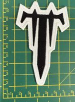 Trivium T Shaped Logo Sew Or Iron On Patch Officially Licensed Patch