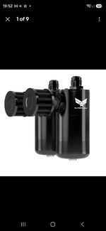Superforma Universal Oil Catch Can Stand Mount Twin Breather Filter
