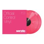 Serato Official Control Vinyl 12-inch Pair DJ Equipment - Pink