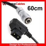 Power Cable for PORTKEYS LH5P LH5H Monitor 5 Pin Aviation Female to D-Tap 23.6in