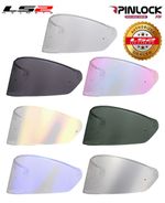 LS2 FF820 Rapid 3 Dark Tinted Visor - Iridium Blue Purple Black Gold Silver
