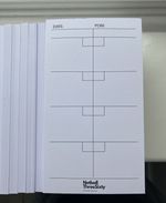 Netball Umpire Scorecards – 2 Pack | Official Match Scoring Sheets | Club Use