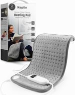 Keplin Electric Fleece Heating Pad Detachable Controller Grey