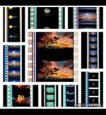 Various Film Company Logos - Rare & Genuine 35mm Film Cells