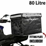 Thermal Insulated Delivery Box For Motorcycles Scooters Food Delivery XL 80L