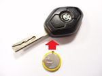 Battery replacement service for BMW E46 3 Series 1999 - 2006 remote key fob 