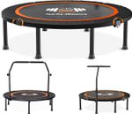 Mini Trampoline Foldable Fitness Jumper Rebounder Bouncer Excercise Gym 40/48"