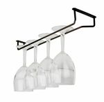 Rustic Look  Glass Hanger Wine Glass Storage Rack Bar Hanging Rail 16"