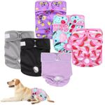 Female Dog Pet Season Heat Pants Short Sanitary Underwear Puppy Menstrual Diaper