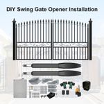 Heavy Duty KBA Swing Gate Opener for Double Gate | Smart Control- 700Kg