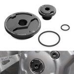 NICECNC Crankcase Cover Plugs Straight Screw For Yamaha YFZ450R / RSE 2009-2025