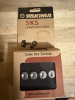 Yakima SKS Lock Cores 4-Pack #7204 with Keys; with Instructions; New in Box