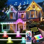 Permanent Outdoor Lights RGBIC Outdoor Christmas Decorations LED Eaves Lights UK