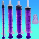 1ml 3ml 5ml 10ml Oral Medicine Fluids Syringes Bottle Plunger Baby Children Pet