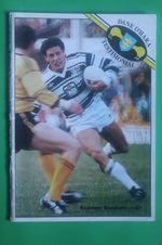 Dane O'Hara testimonial brochure 1990 Hull Rugby League FC New Zealand
