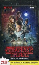 Stranger Things Season 1 Hobby Box Topps 2018 Autos Relic Cards sealed very Rare