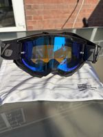 100% Strata 2 Goggle Blue Smoke Lens Off-Road Motocycle Motocross Goggles